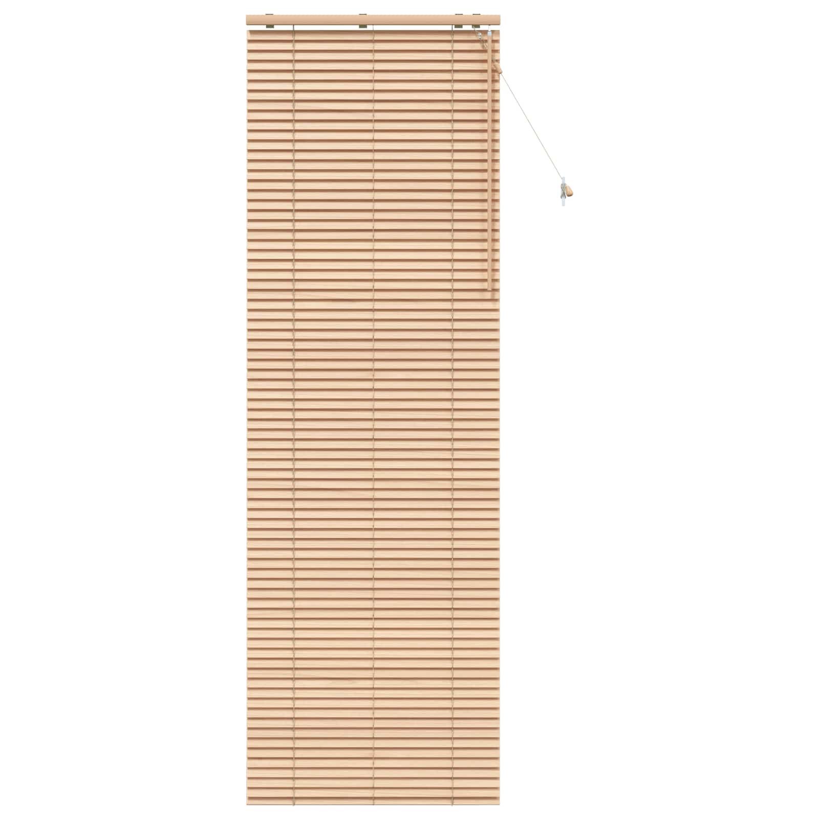 Rollo Venezianische Jalousie Eichenoptik 80 x 250 cm 35 mm, vidaXL