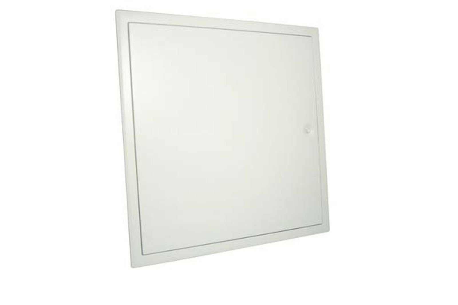 Marley Deutschland GmbH Wandfliese Revisionstür weiß beschichtet 400x400mm, Aluminium 0x0, Klappendeckel aushängbar, mit verdecktem Schnappverschluss