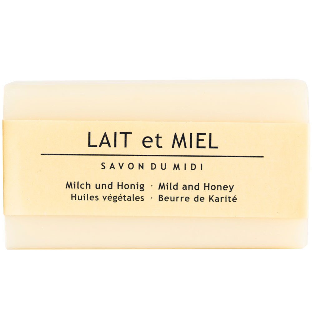 Savon du Midi Handseife Milch Honig Karité-Seife, 100 g