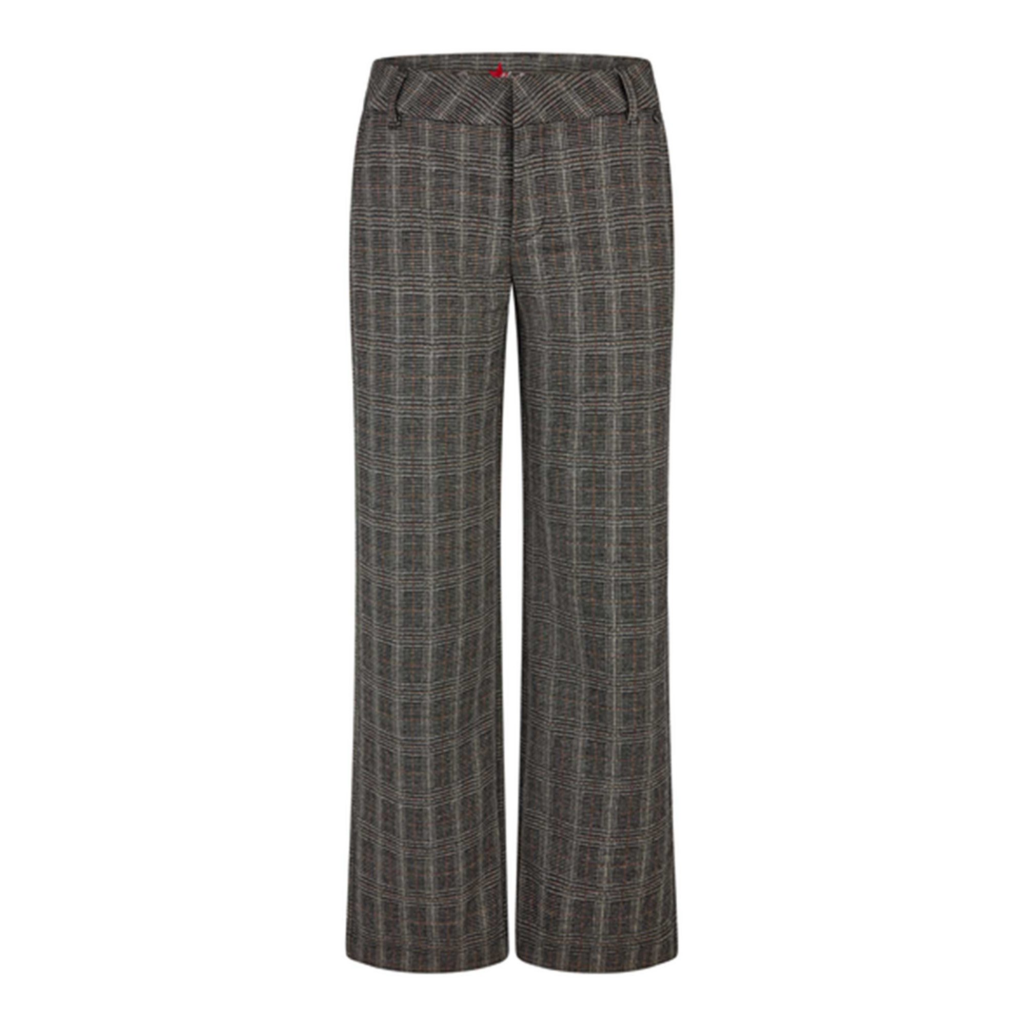 Buena Vista Anzughose Wide Leg R – brown check