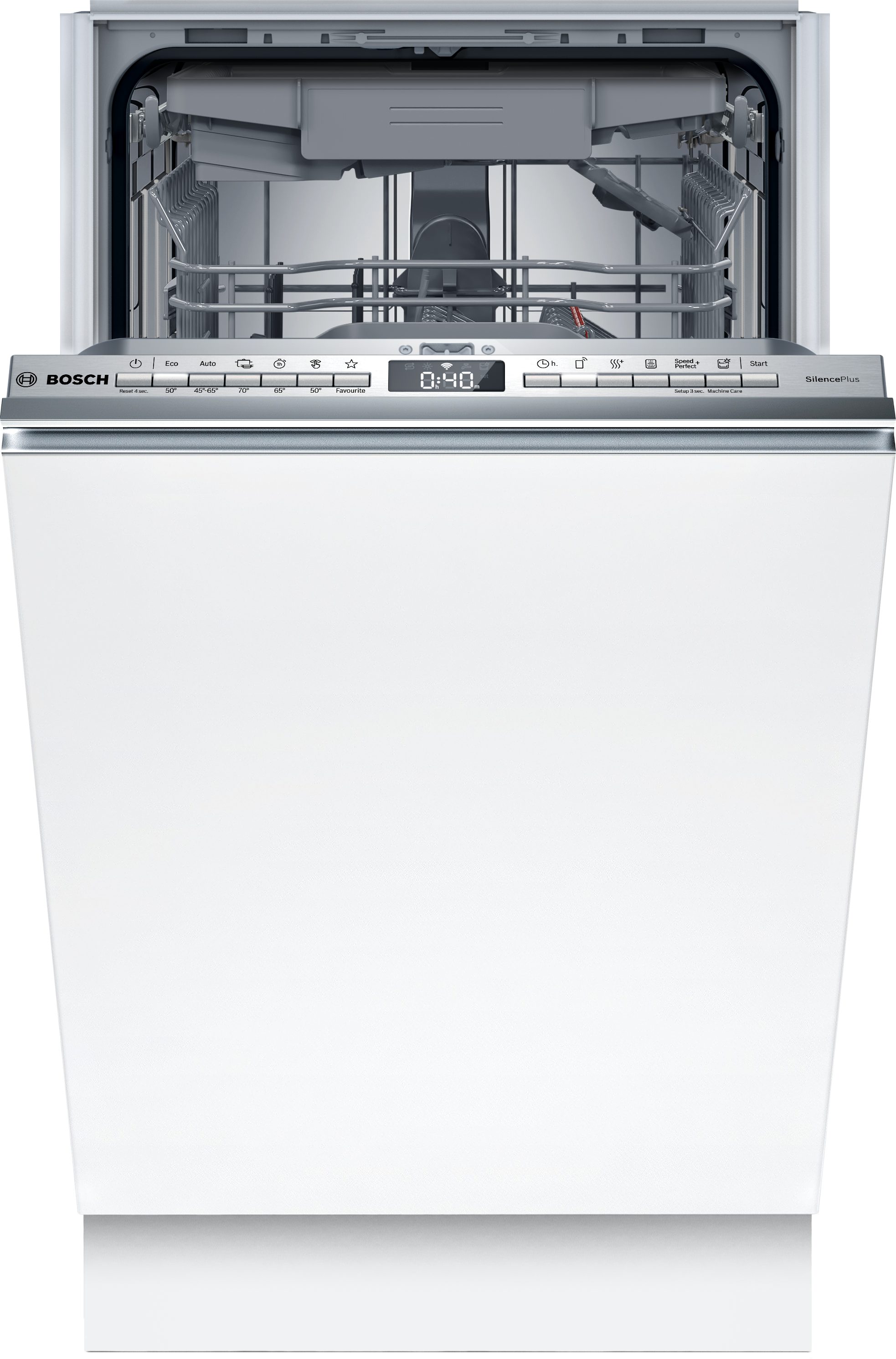 BOSCH vollintegrierbarer Geschirrspüler Serie 4 SPV4HMX13E, 10 Maßgedecke
