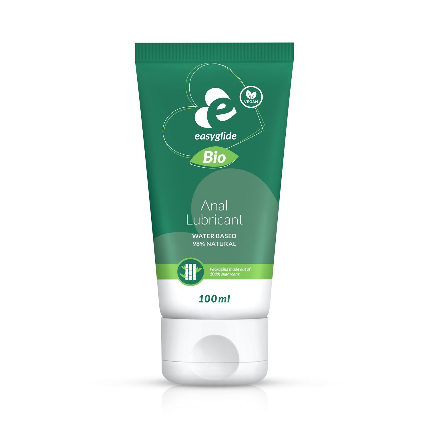 Analgleitgel EasyGlide - Bio & Natural Wasserbasiertes Gleitmittel Anal - 100 ml