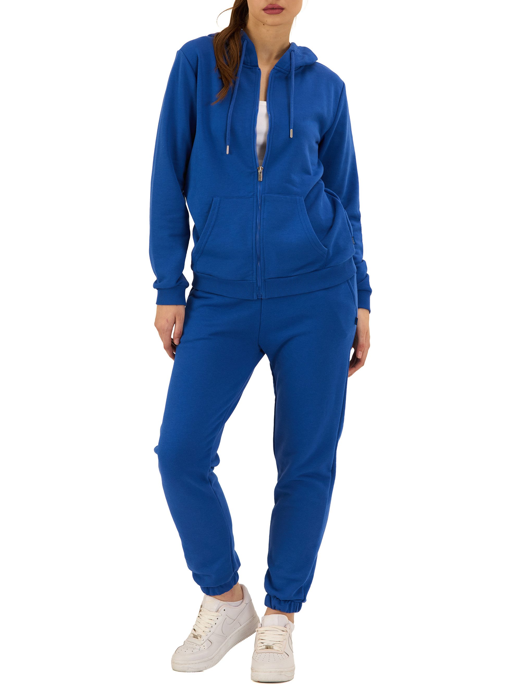 RedBridge Kapuzensweatjacke Basic mit Zipper und Kordelzug