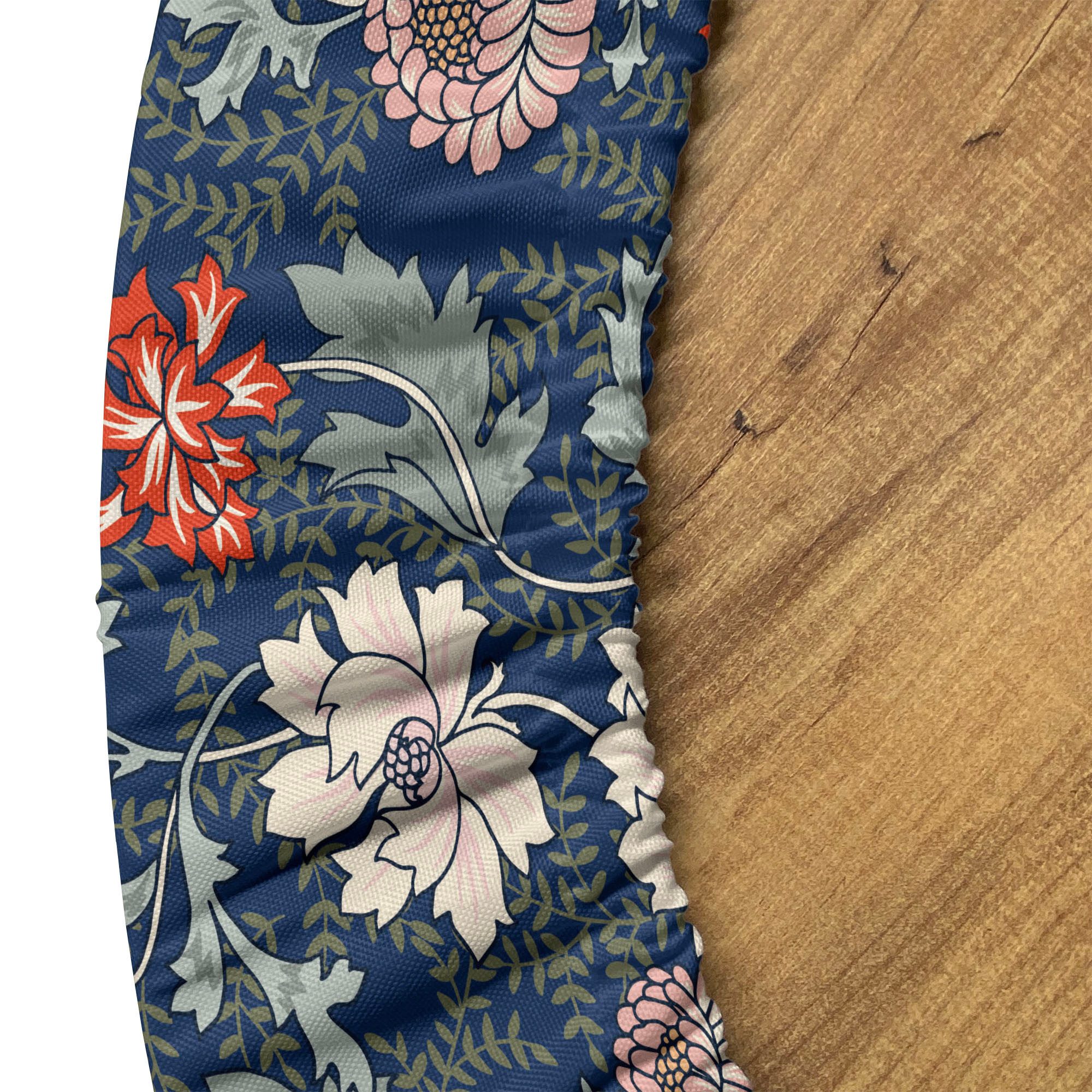 Abakuhaus Tischdecke Rundum-elastische Stofftischdecke, Blumen Oriental Blossom Motive Kunst