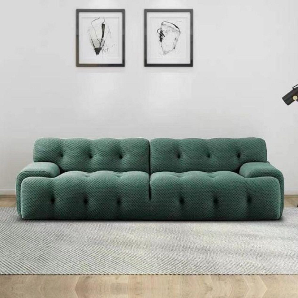 JVmoebel 2-Sitzer Design Sofa 2 Sitzer Relax Sofas Club Textil Polster Couch Stoff, 1 Teile, Made in Europa