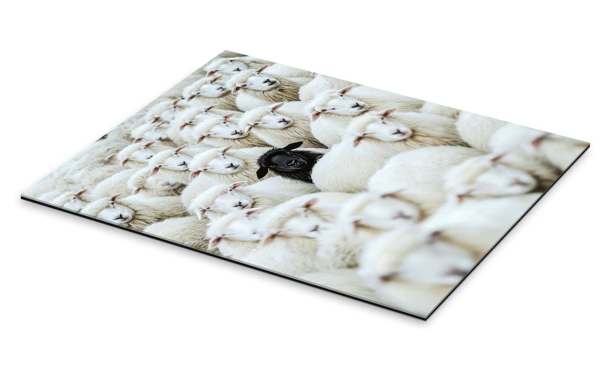 Posterlounge Wandbild Schwarzes Schaf, Peter Roder, günstig online kaufen