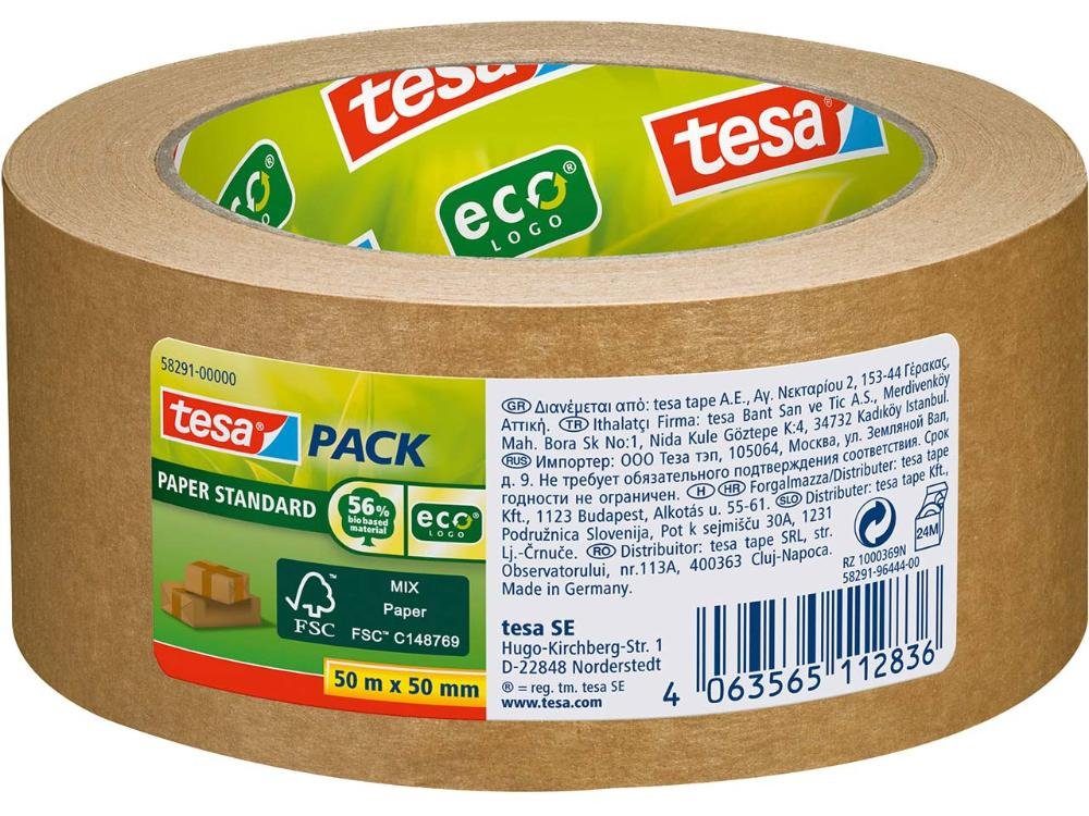 tesa Klebeband tesa Papier-Packband 'tesapack Paper Standard', 50