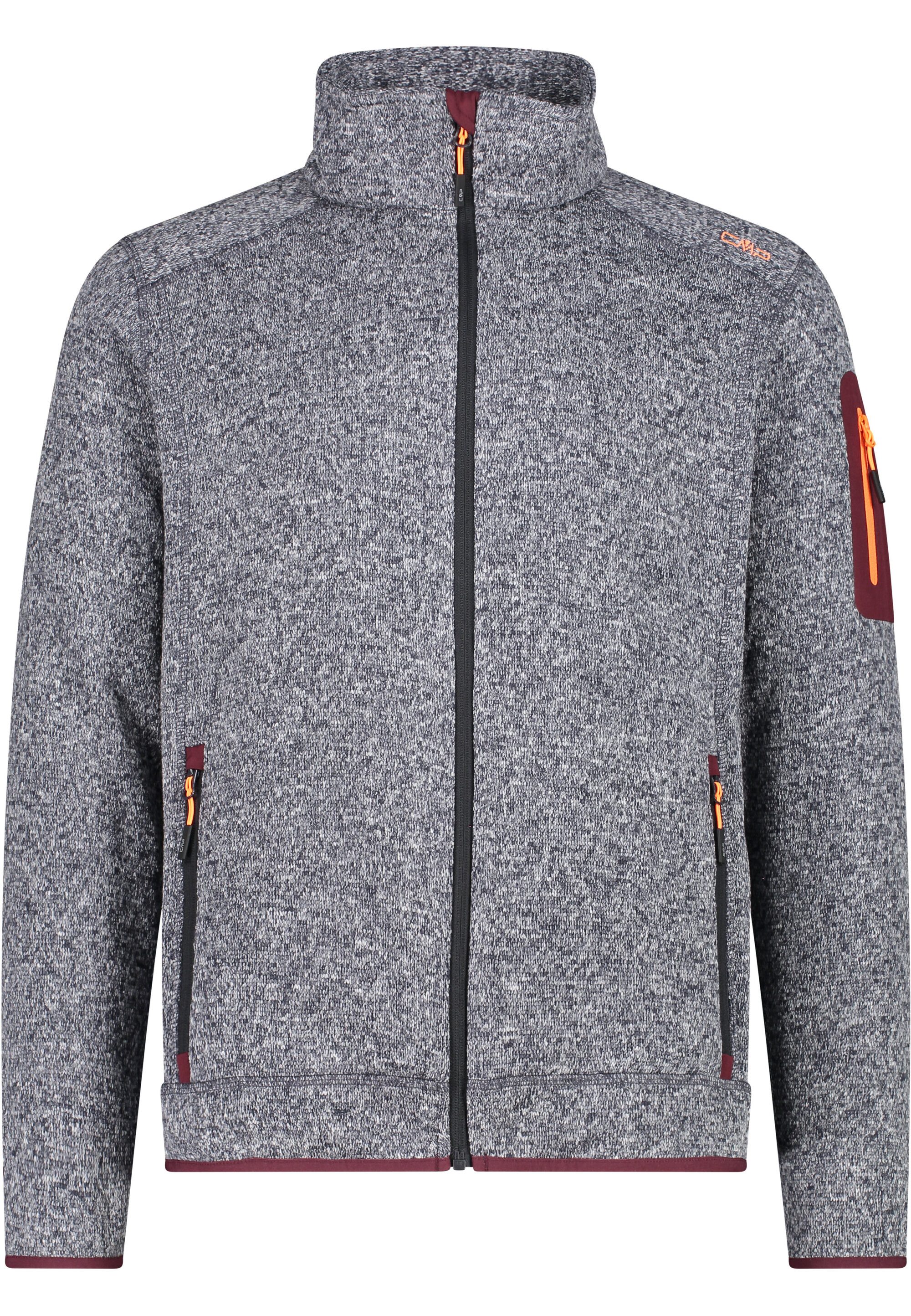 Strickfleecejacke