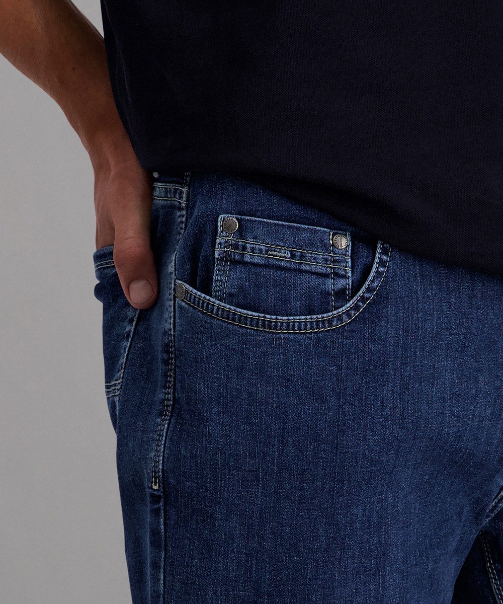 Pioneer Authentic Jeans 5-Pocket-Jeans PIONEER AUTHENTIC JEANS Herren Straight Leg Jeans Rando Megaflex - Regular Fit - normaler Beinverlauf - Blue Stretch Deni – Bild 2 von 5