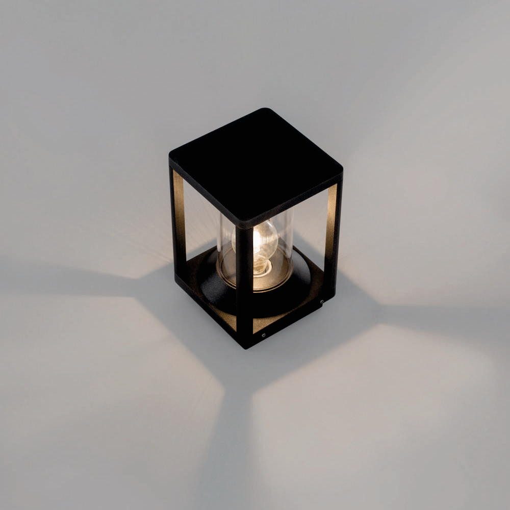 Nova Luce Außen-Stehlampe Wegeleuchte Loeve in Anthrazit E27 IP65