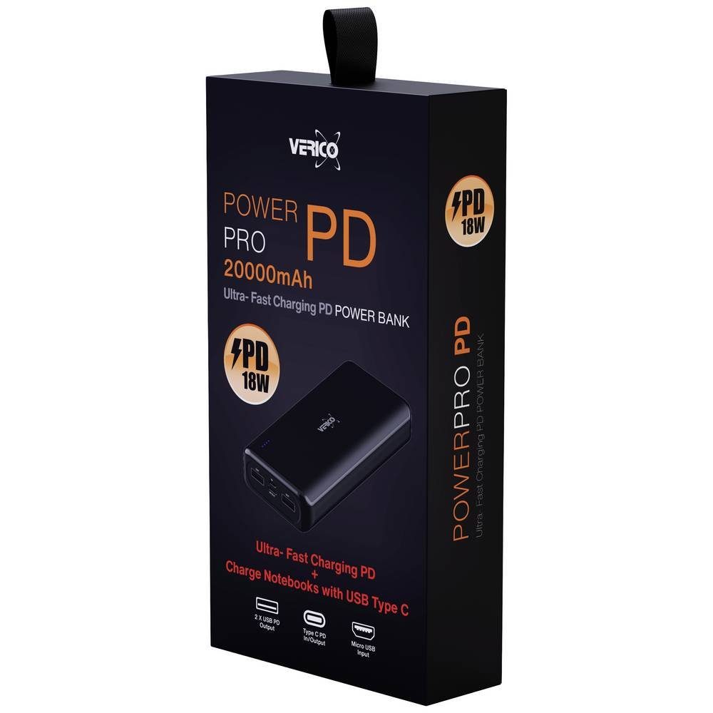 Verico Powerbank 4PW-PDPBK1-NN Powerbank