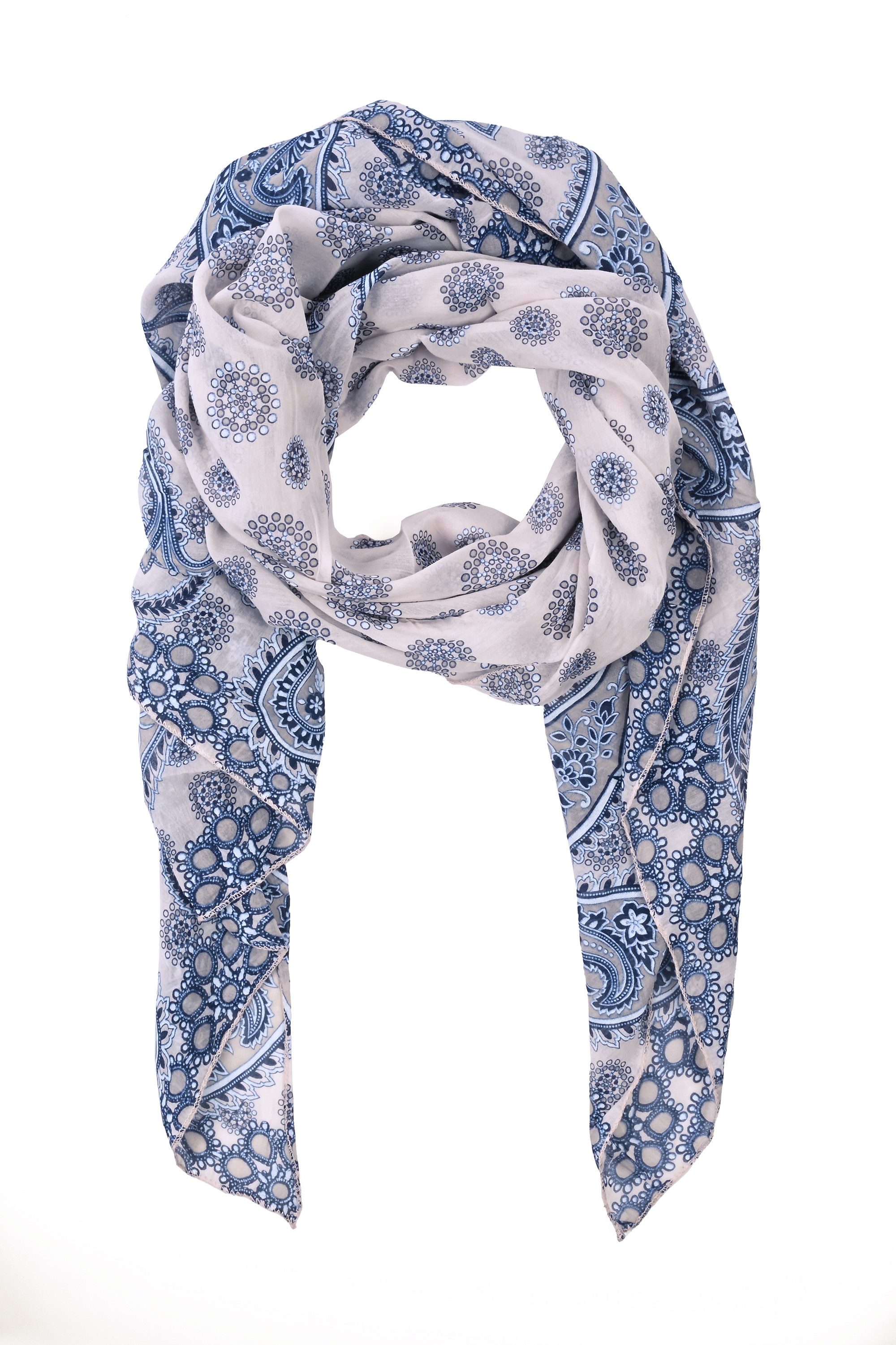 Goodman Design Modeschal Edler Unisex Schrägschal mit Baumwolle und Seide m günstig online kaufen