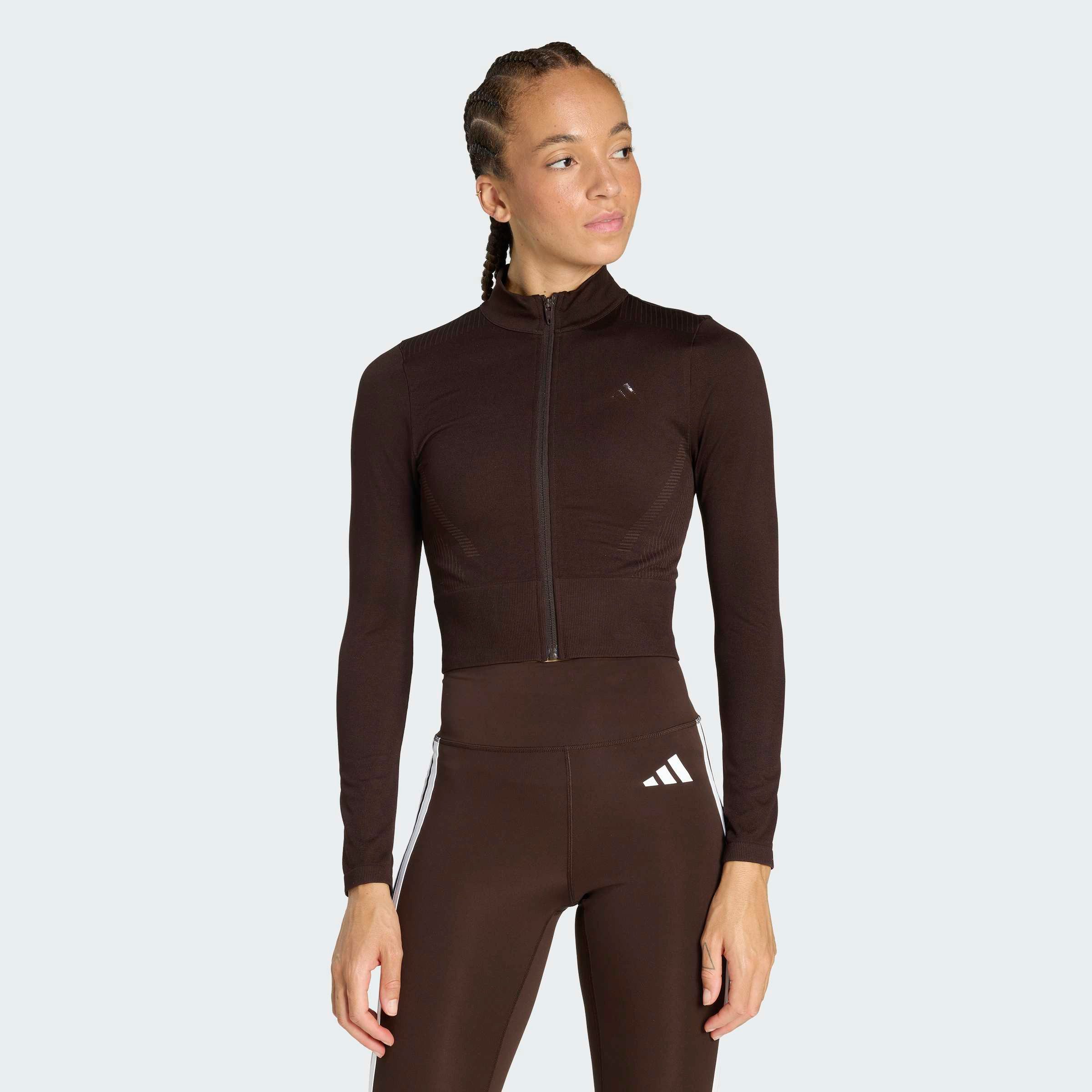 adidas Performance Rollkragenpullover WE KNIT JKT (1-tlg)