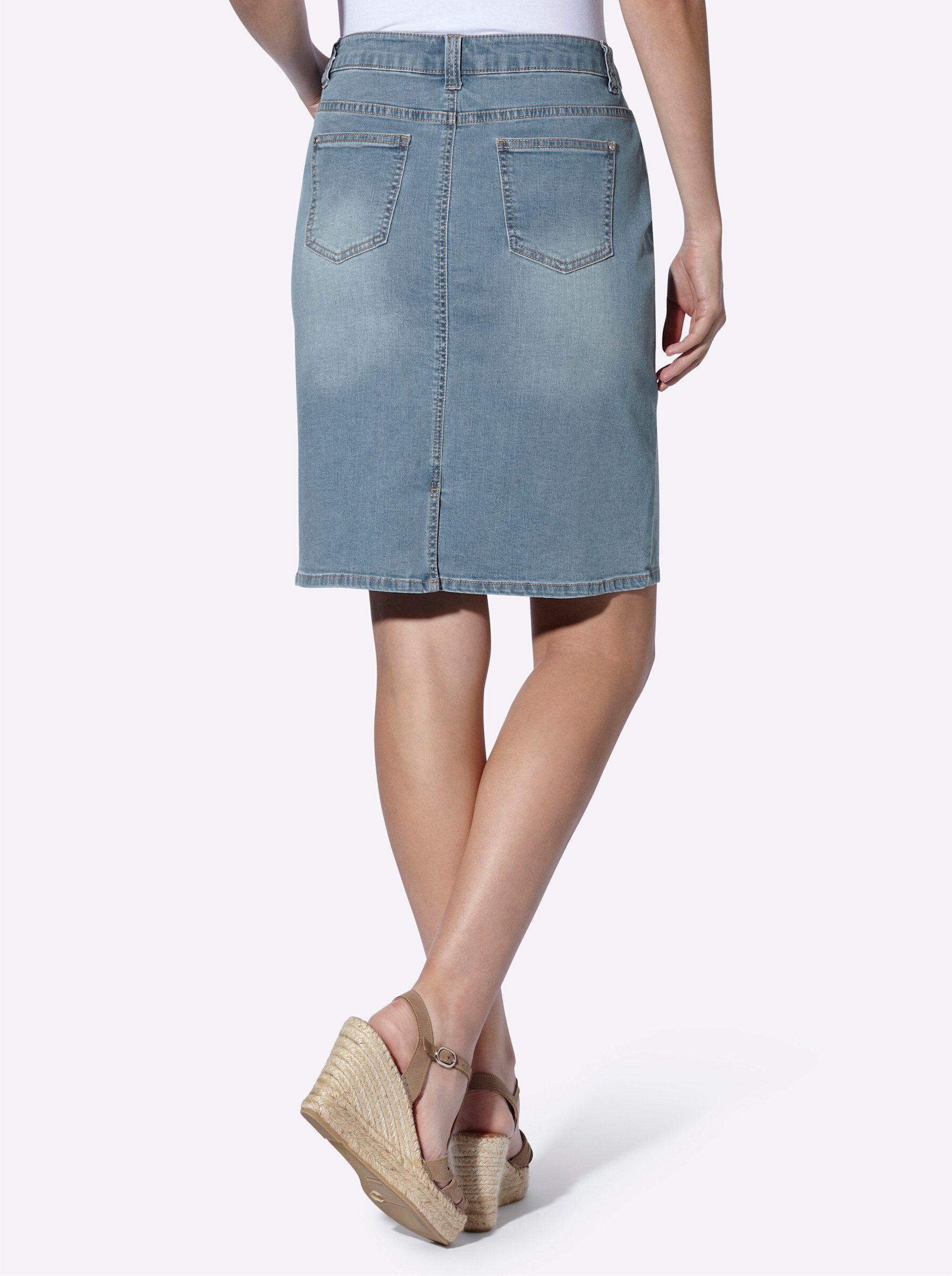 heine A-Linien-Rock Jeansrock . günstig online kaufen