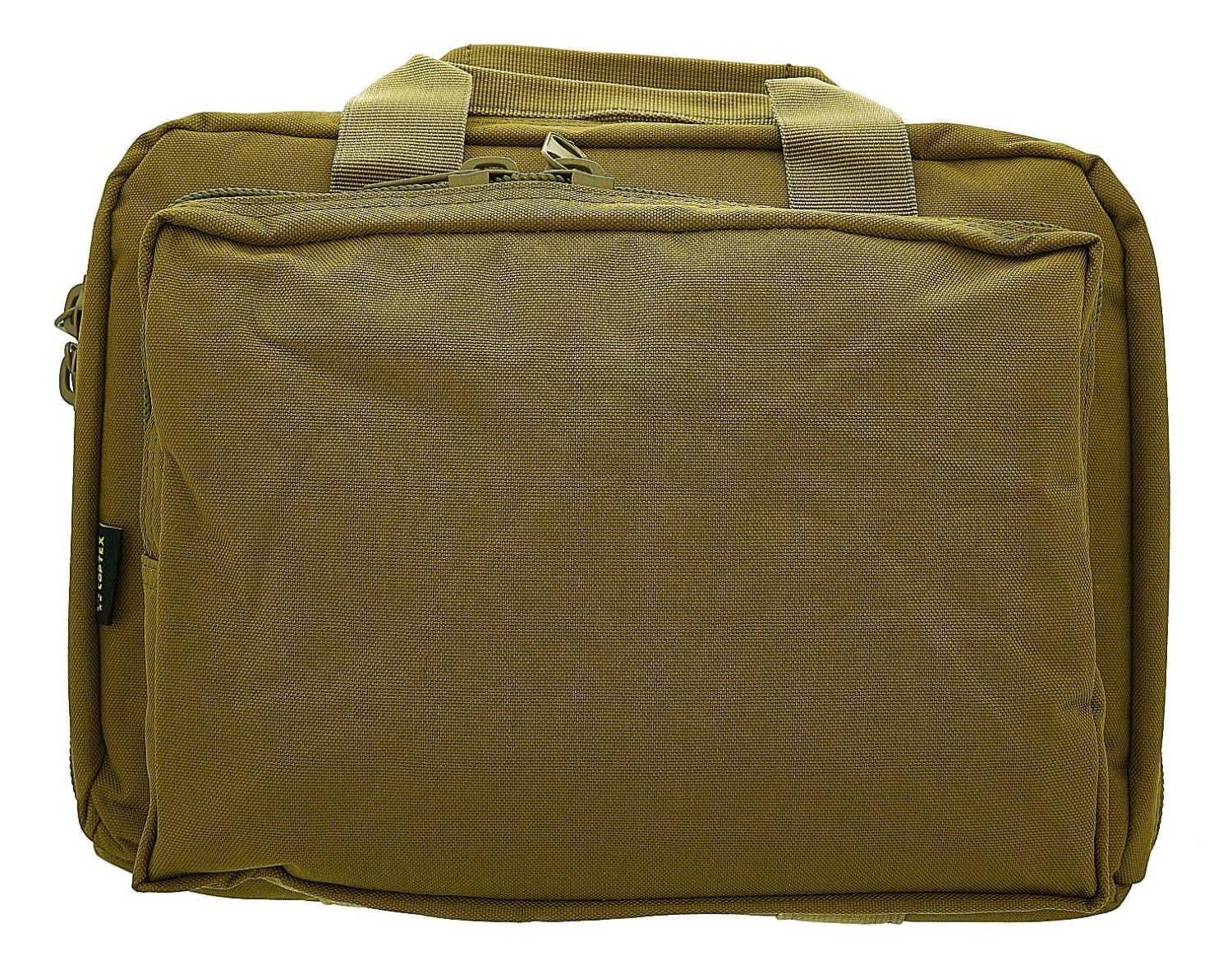 Coptex Rucksack COPTEX Doppelte Pist.-Freizeittasche, Notebooktasche, Tan