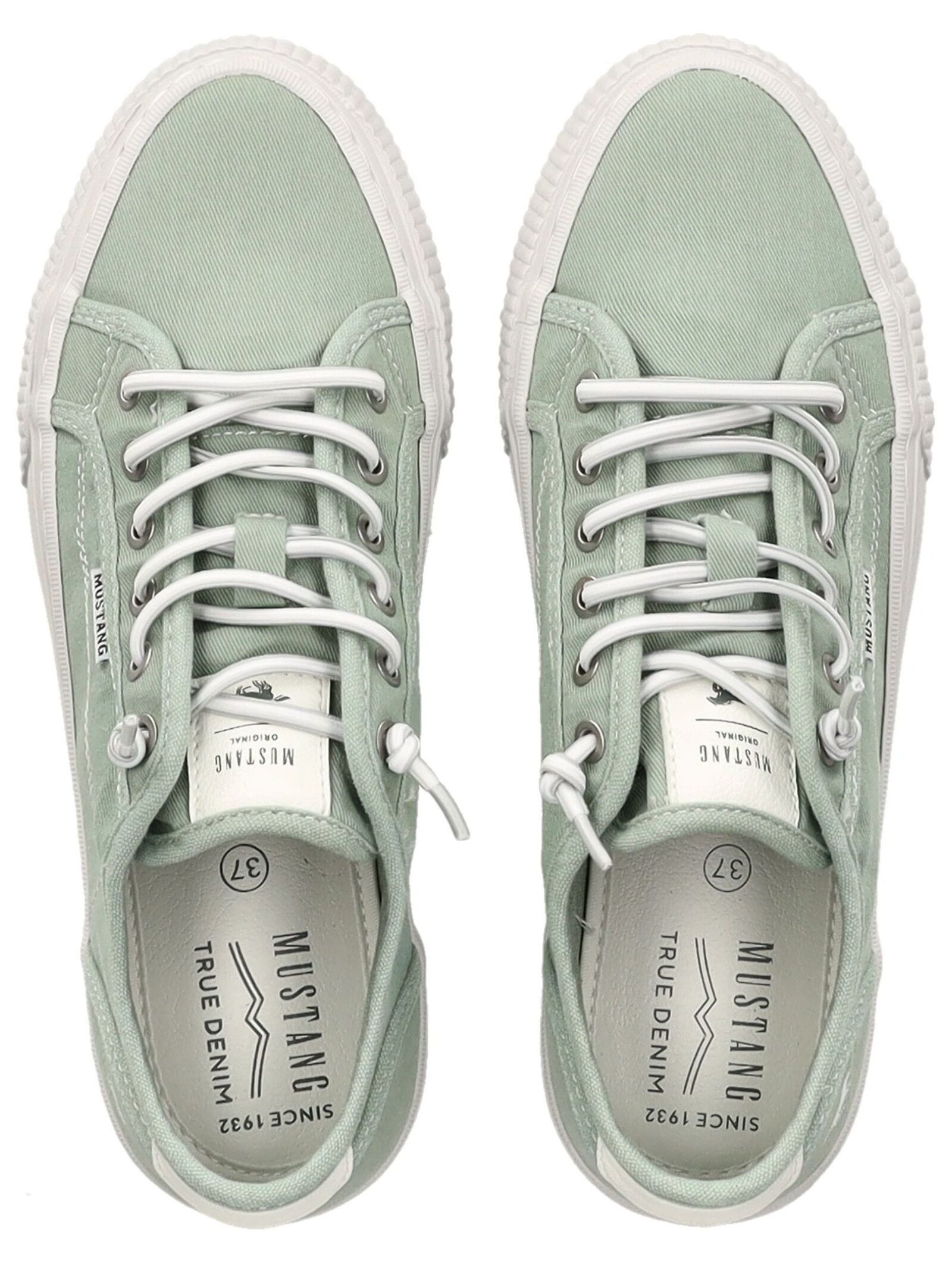 MUSTANG Sneaker Lederimitat/Textil . Sneaker (1-tlg)