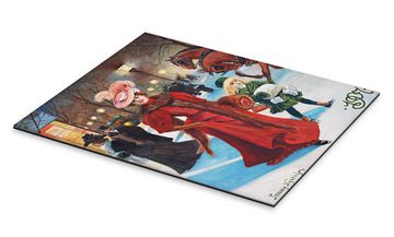 Posterlounge XXL-Wandbild Jenny Nyström, Weihnachtseinkäufe für elegante Damen, Malerei