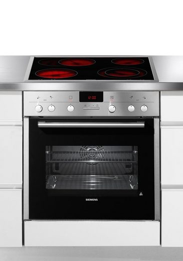 Siemens Herd-Set "EQ641EK02B" mit Pyrolyse-Selbstreinigung ...
