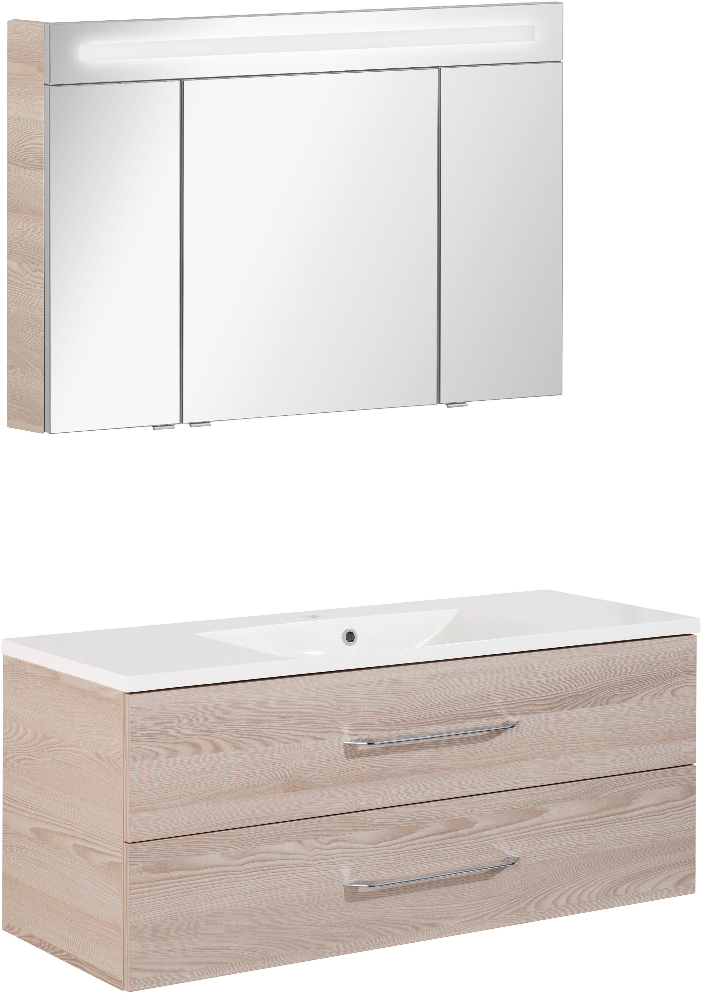 FACKELMANN Waschtisch Waschplatz-Set B.Clever, 3-teilig