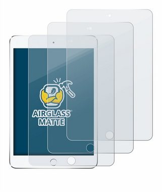 BROTECT flexible Panzerglasfolie für Apple iPad Mini 4 2015, Displayschutzglas, 3 Stück, Schutzglas Glasfolie matt entspiegelt Anti-Reflex