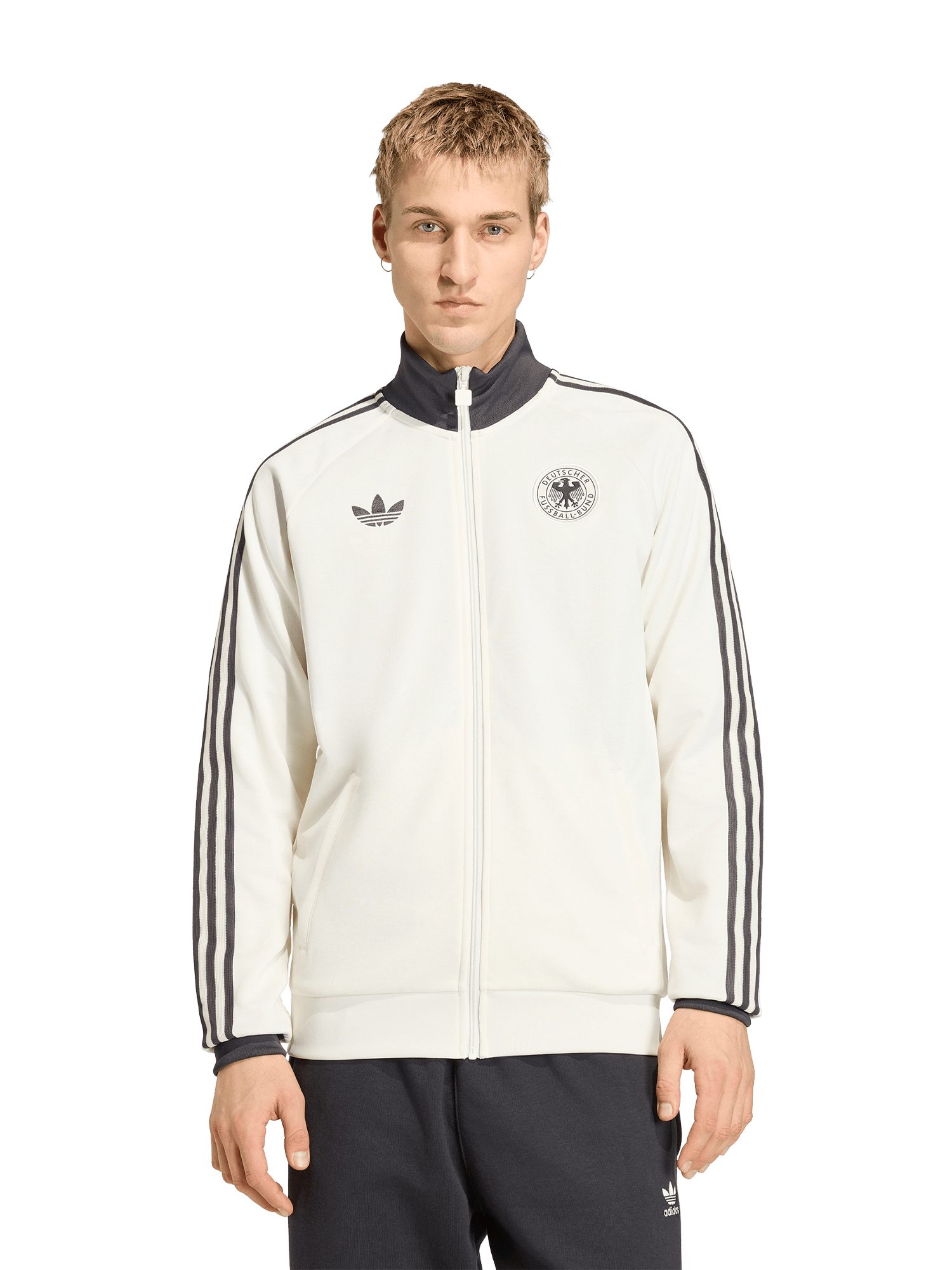 adidas Performance Sweatshirt FC Bayern München, Trainingstop Originals DFB, Herren, Off white