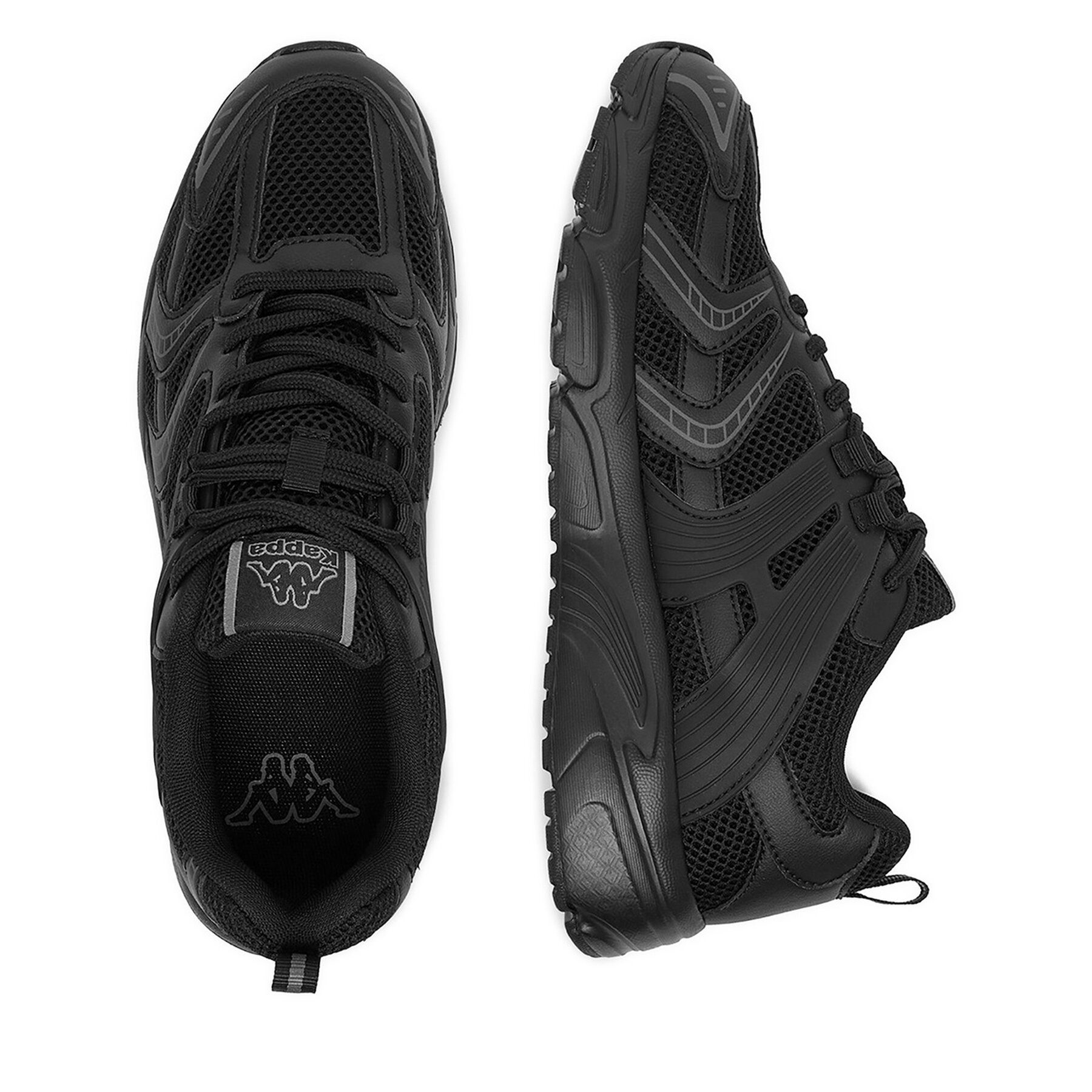 Kappa Kappa Herren Turnschuhe 5907964185758 Schwarz Walkingschuh