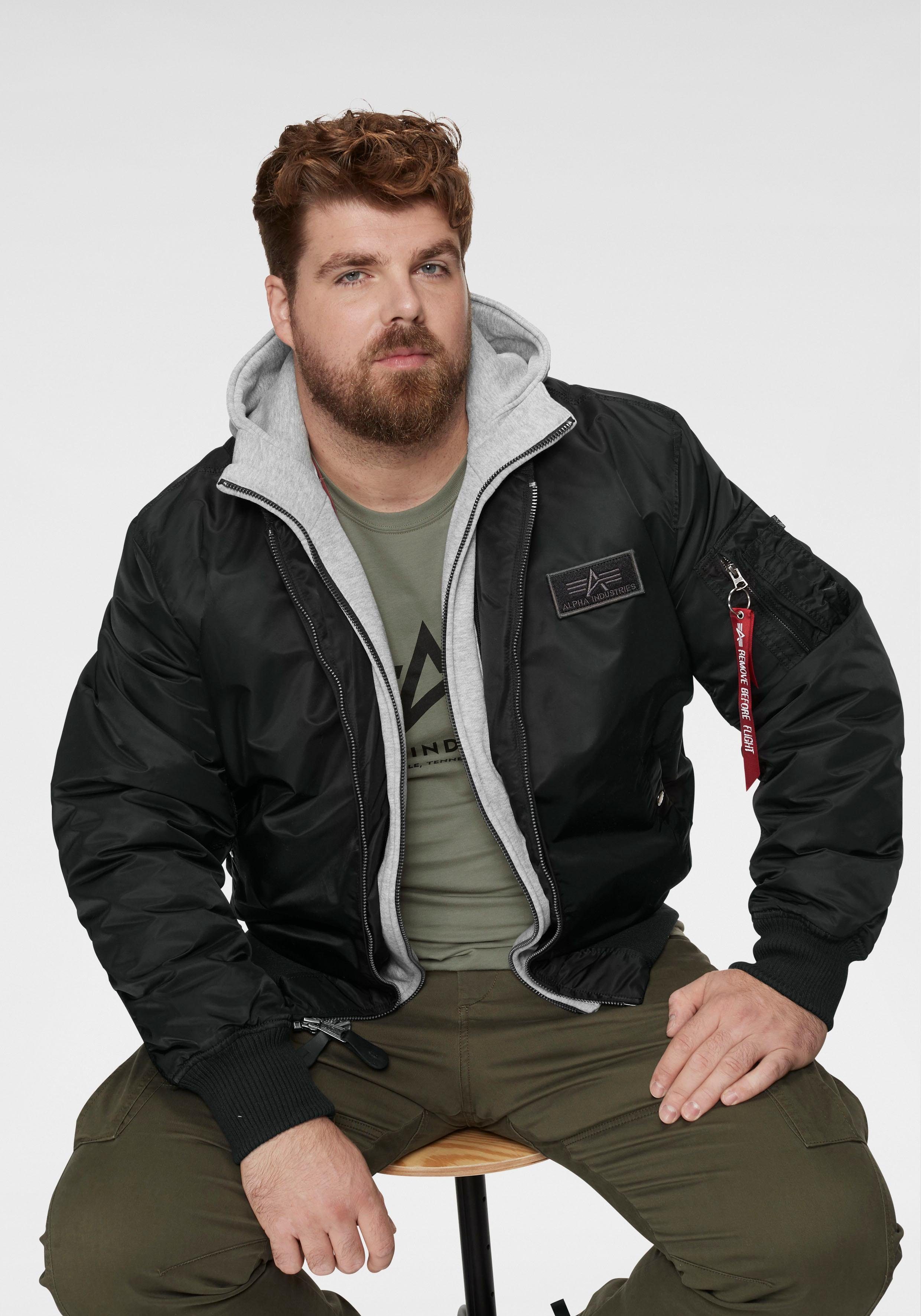 black Bomberjacke Industries Alpha MA-1 D-TEC 03