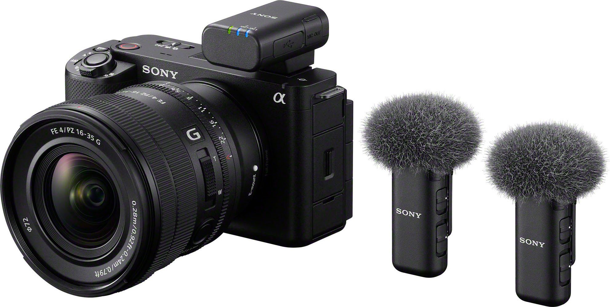 Sony Mikrofon ECM-W3 (Packung, 3-tlg)