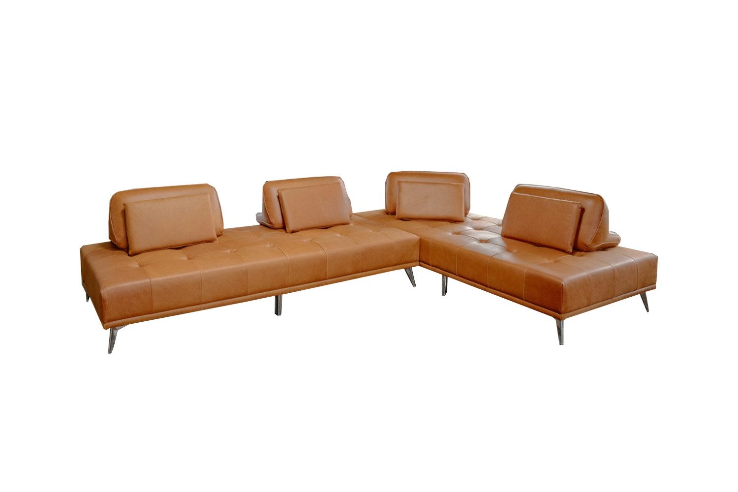 KAWOLA 4-Sitzer WIOLO, Couch Leder verschiedene Farben