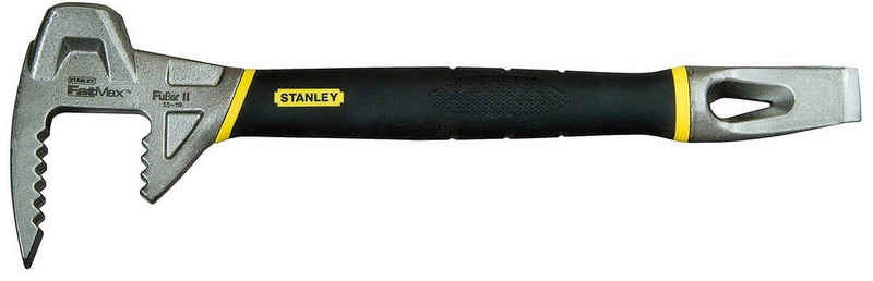 Stanley by Black & Decker Demontagewerkzeug 1-55-119, 380mm, abgeschrägter Nagelschlitz, strukturierte Grifffläche