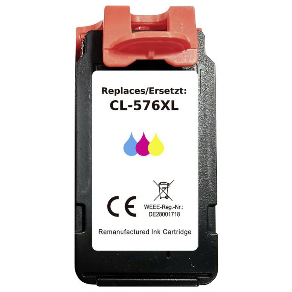 Renkforce Druckerpatrone ersetzt Canon CL-576XL Kompatibel Color RF-CCL576XLCMY Tintenpatrone