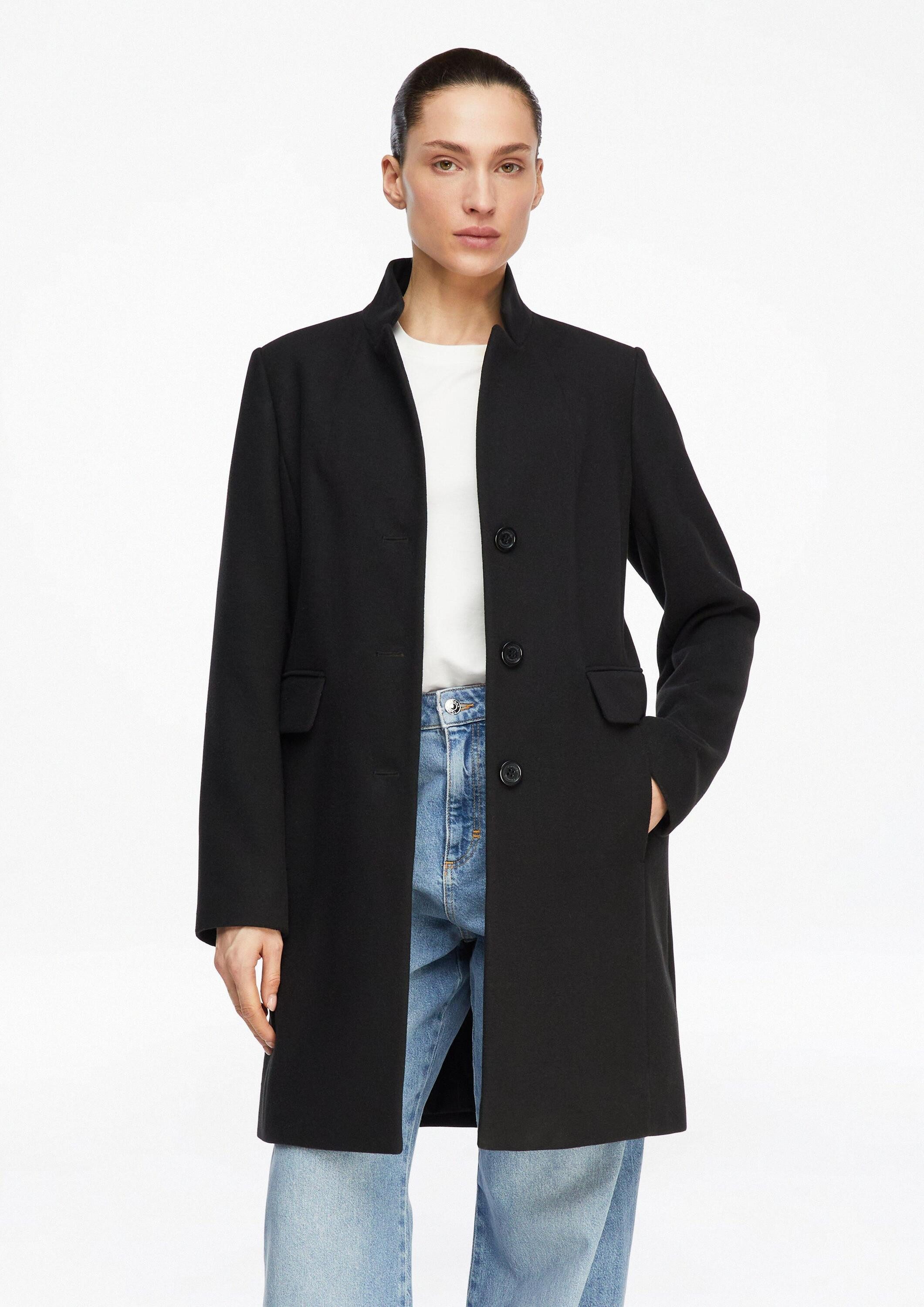 comma Funktionsmantel Outdoor-Mantel Eleganter Blazermantel