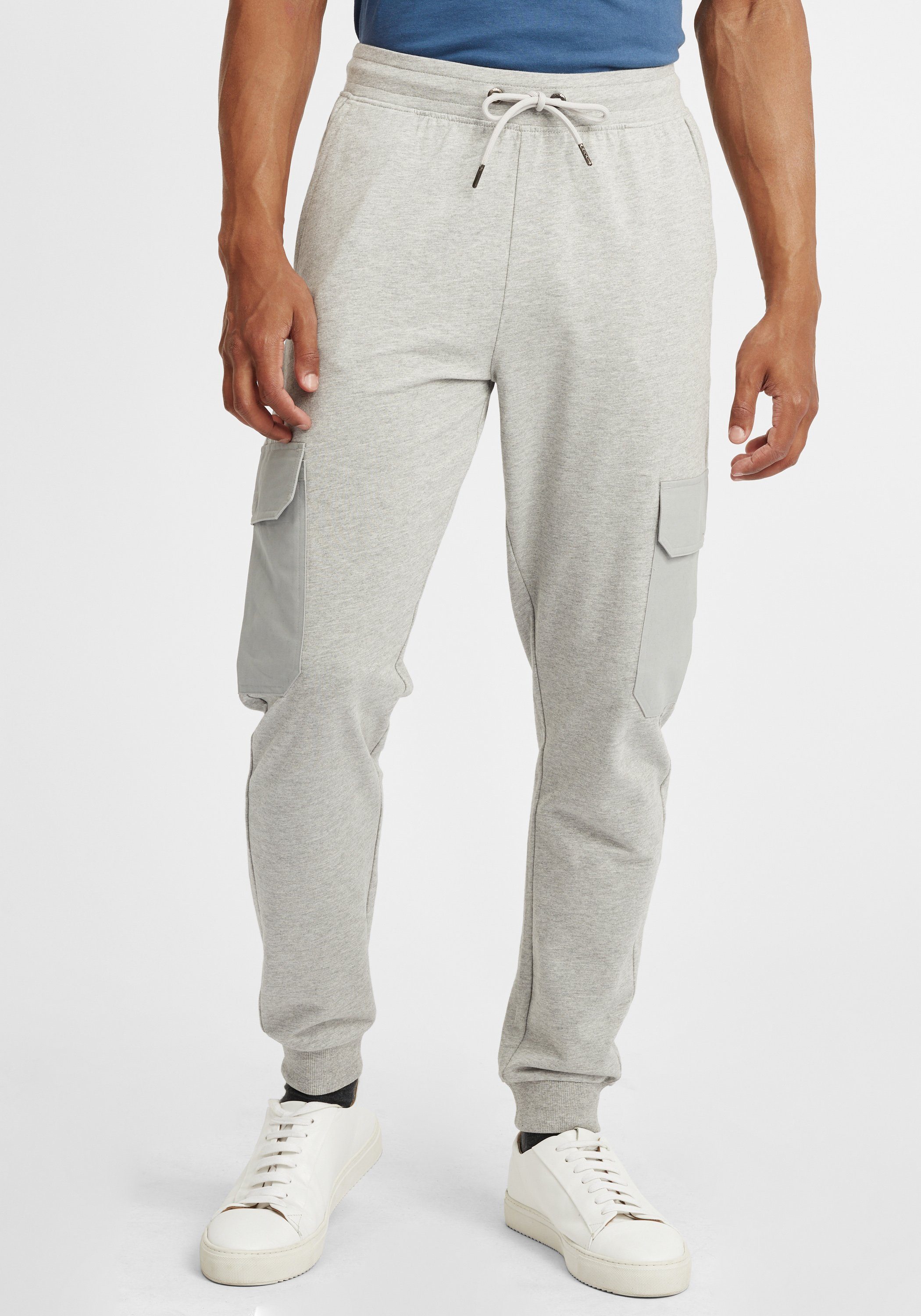 !Solid Jogginghose SDJory lange Sweatpants Grey Melange (1840051)
