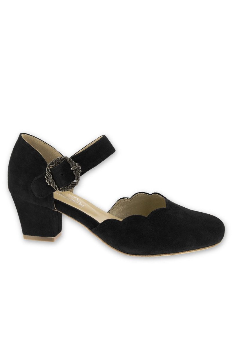 Hirschkogel Trachtenpumps - SILKE - schwarz Pumps