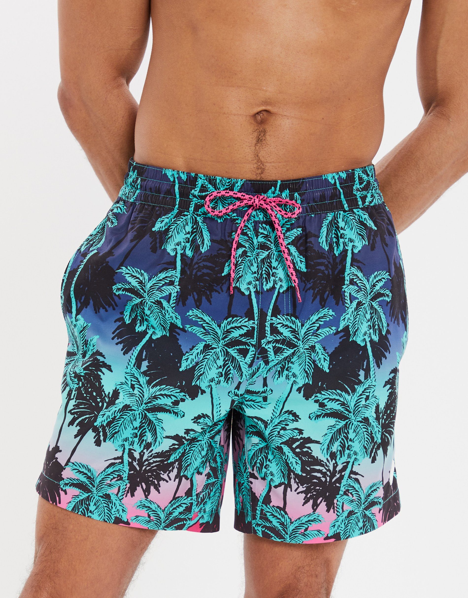 kommen einer nach dem anderen! Threadbare Badeshorts THB Swim Fern Short