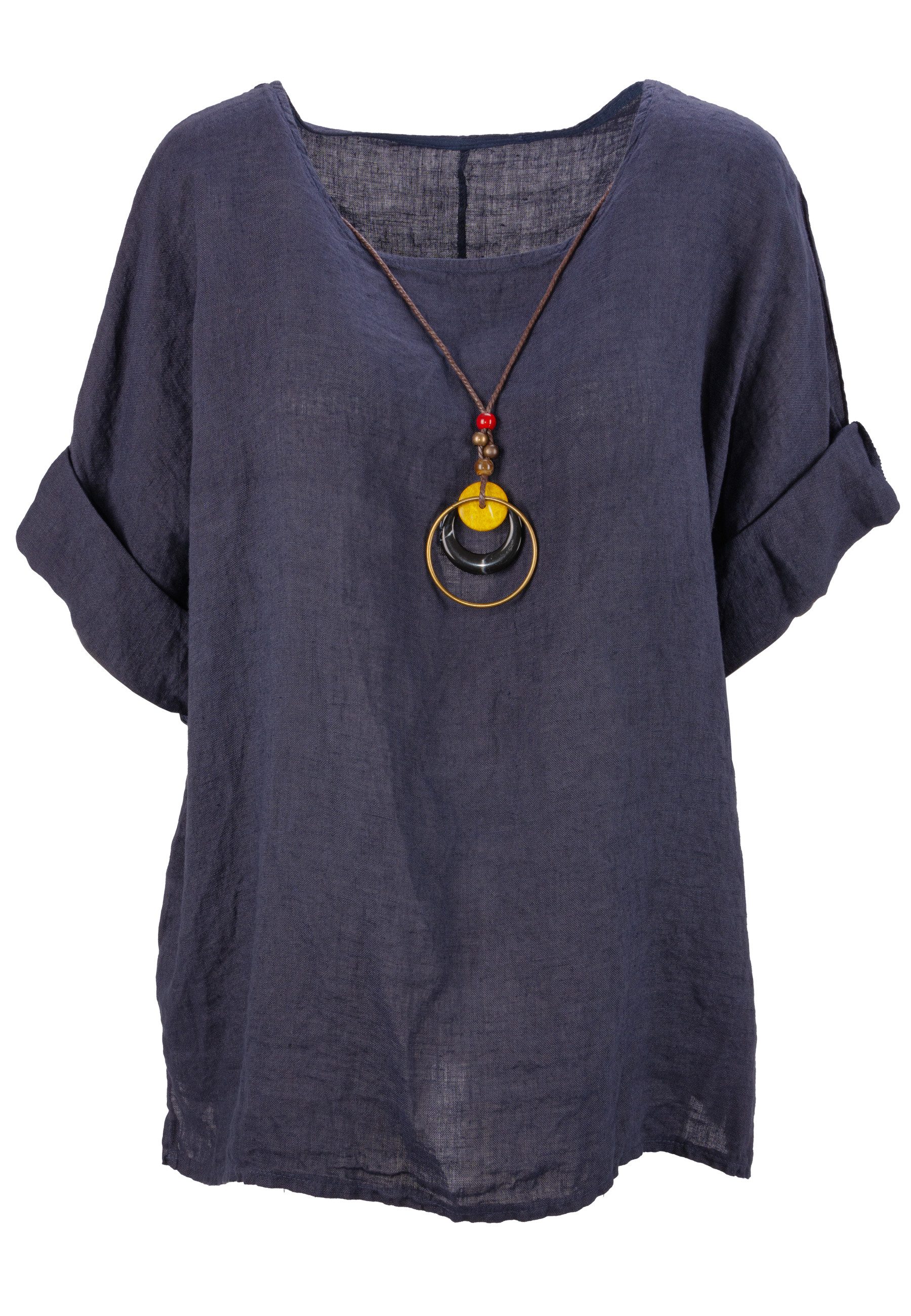 Kurzarmbluse Oversized Lina