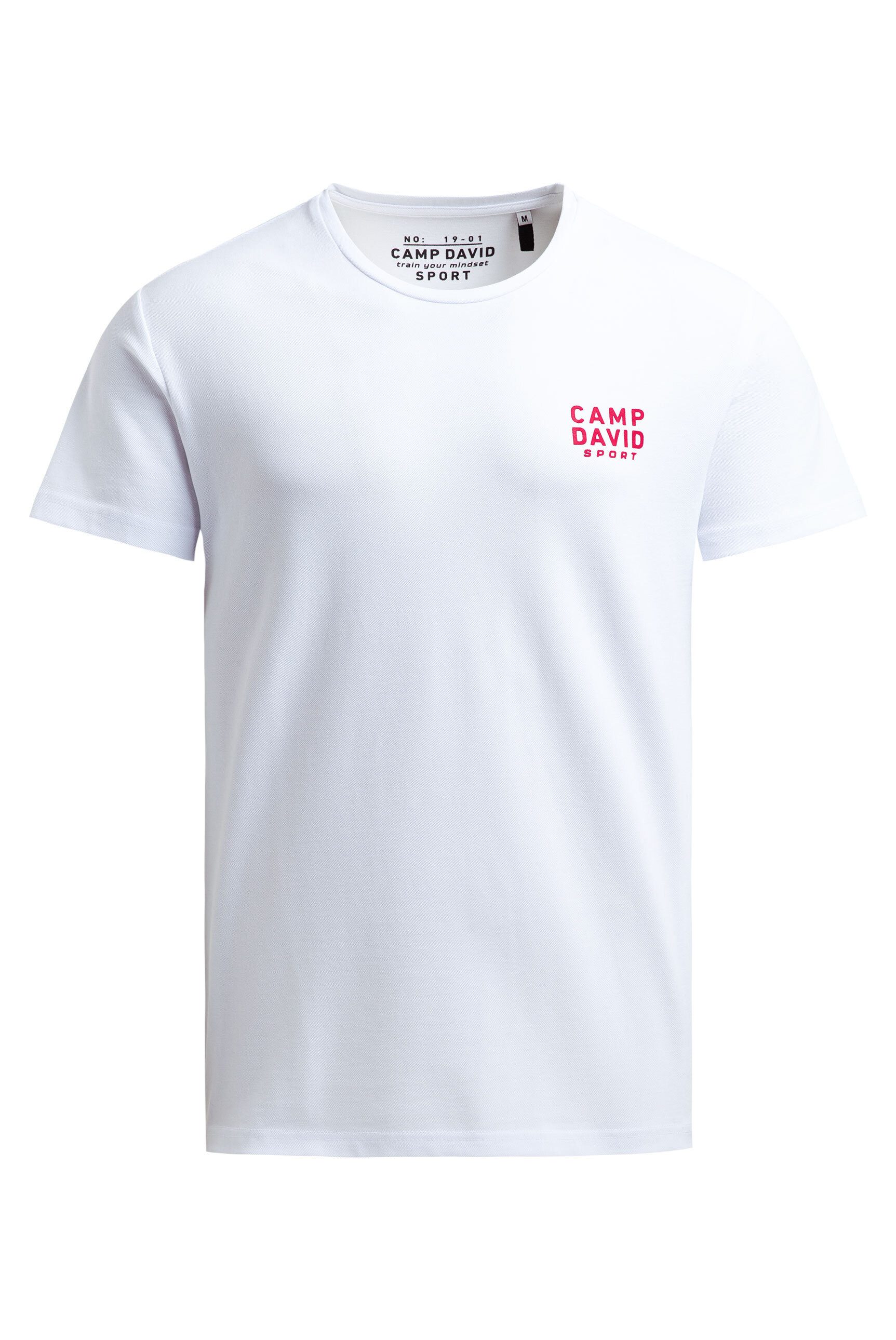 CAMP DAVID Rundhalsshirt mit Baumwolle günstig online kaufen