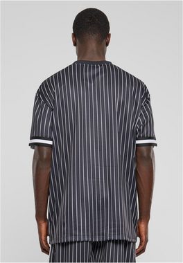 URBAN CLASSICS T-Shirt Oversized Striped Mesh Tee