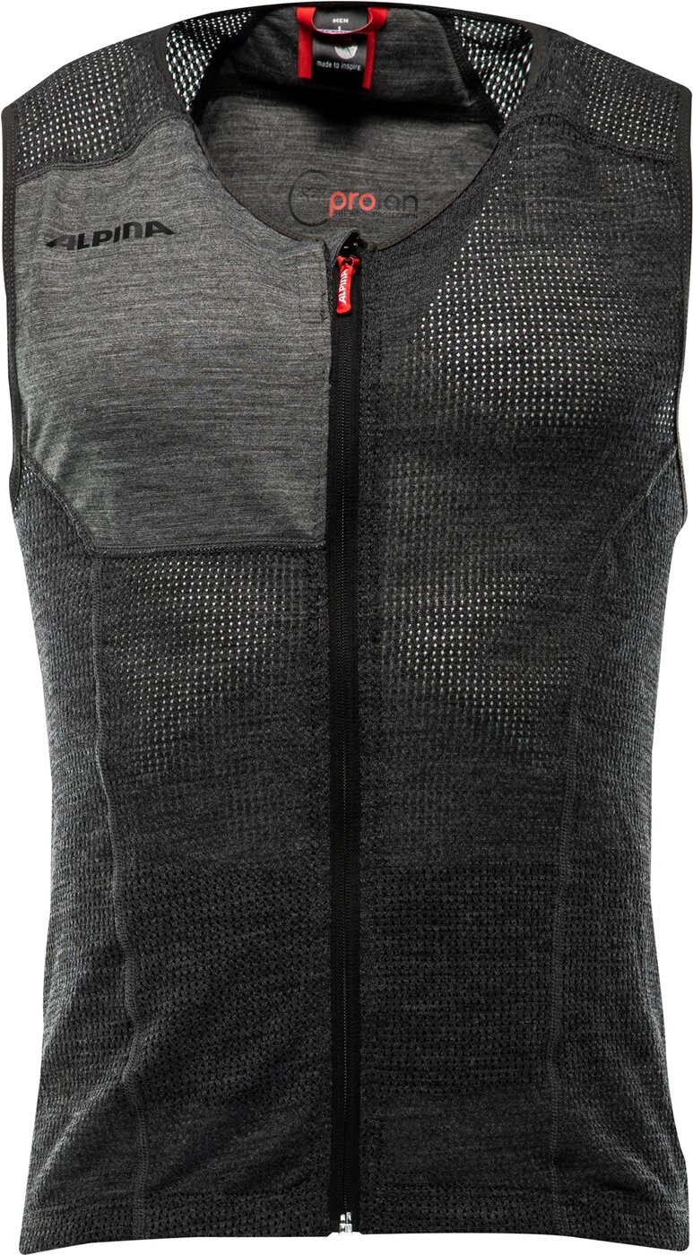 Alpina Sports Protektorenweste PROLAN MEN VEST DARK GREY