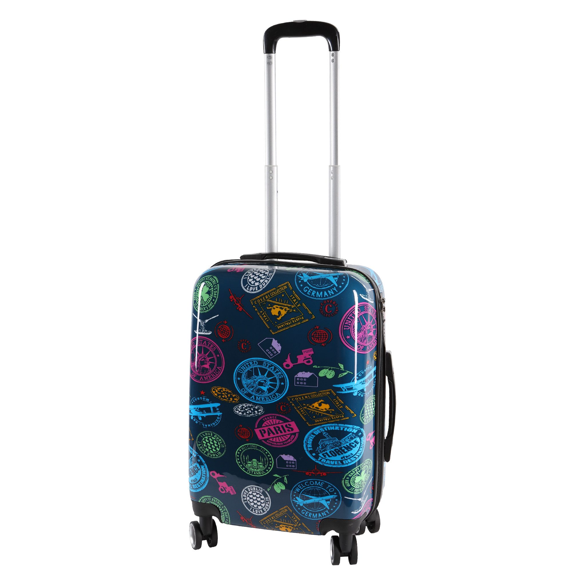Trolley Reisekoffer Hartschalenkoffer Teleskopgriff General XL Grün Barut