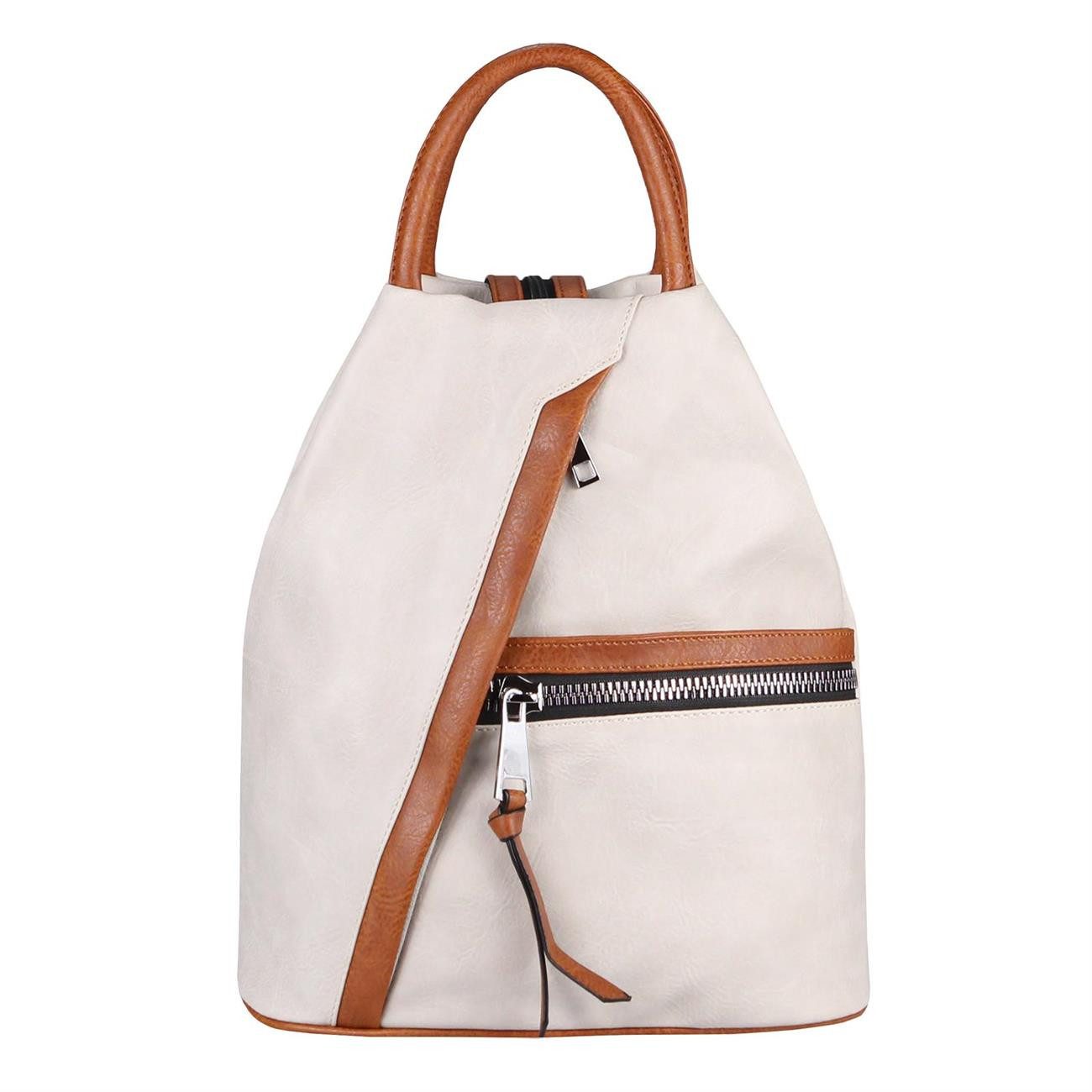 ITALYSHOP24 Rucksack Damen City- TagesRucksack Daypack Backpack Tasche Schu günstig online kaufen