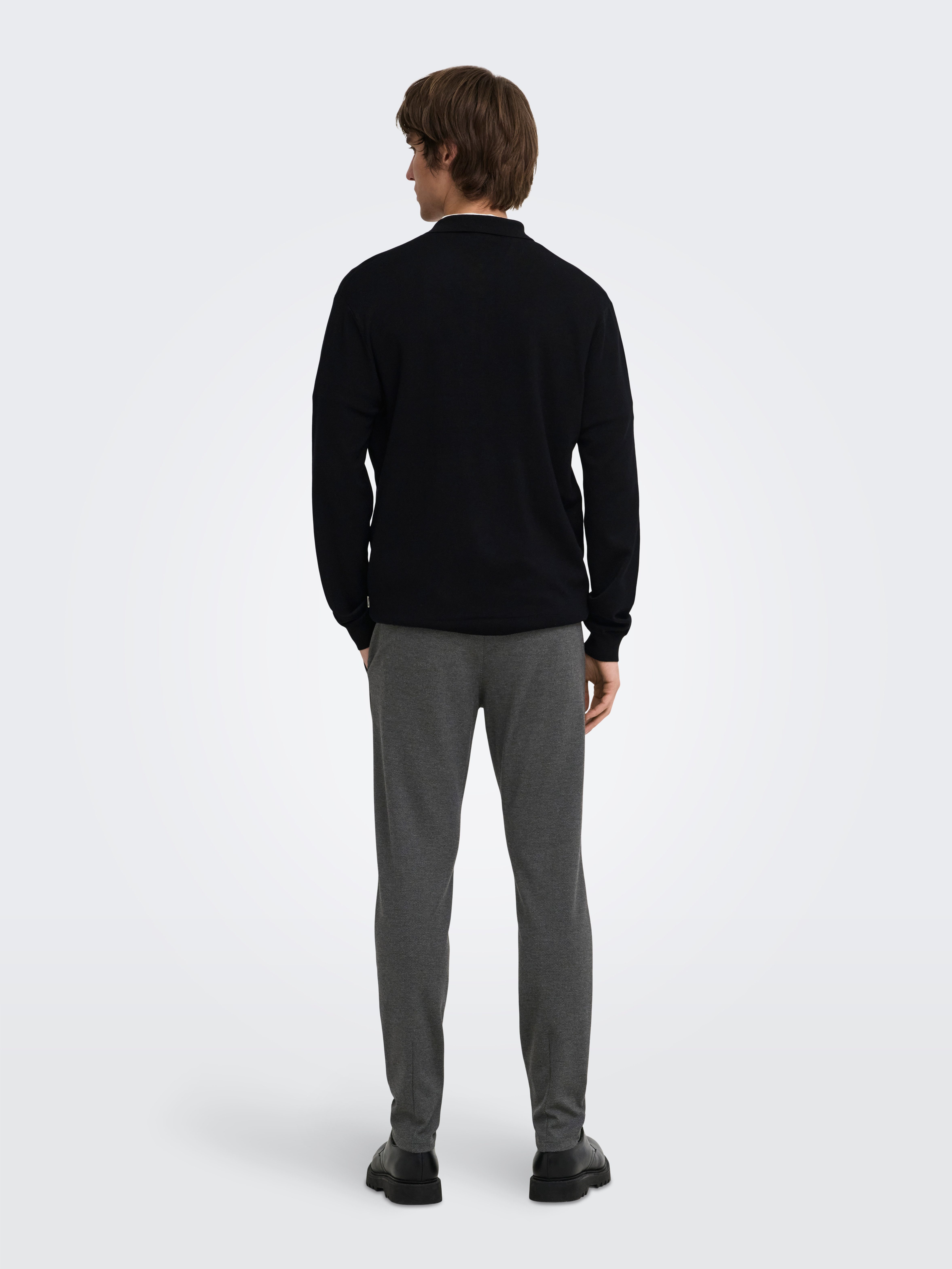 ONLY & SONS Chinos ONSMARK SLIM TAP DITSY 2912 PANT NOOS Viskosemischung, slim fit – Bild 4 von 5