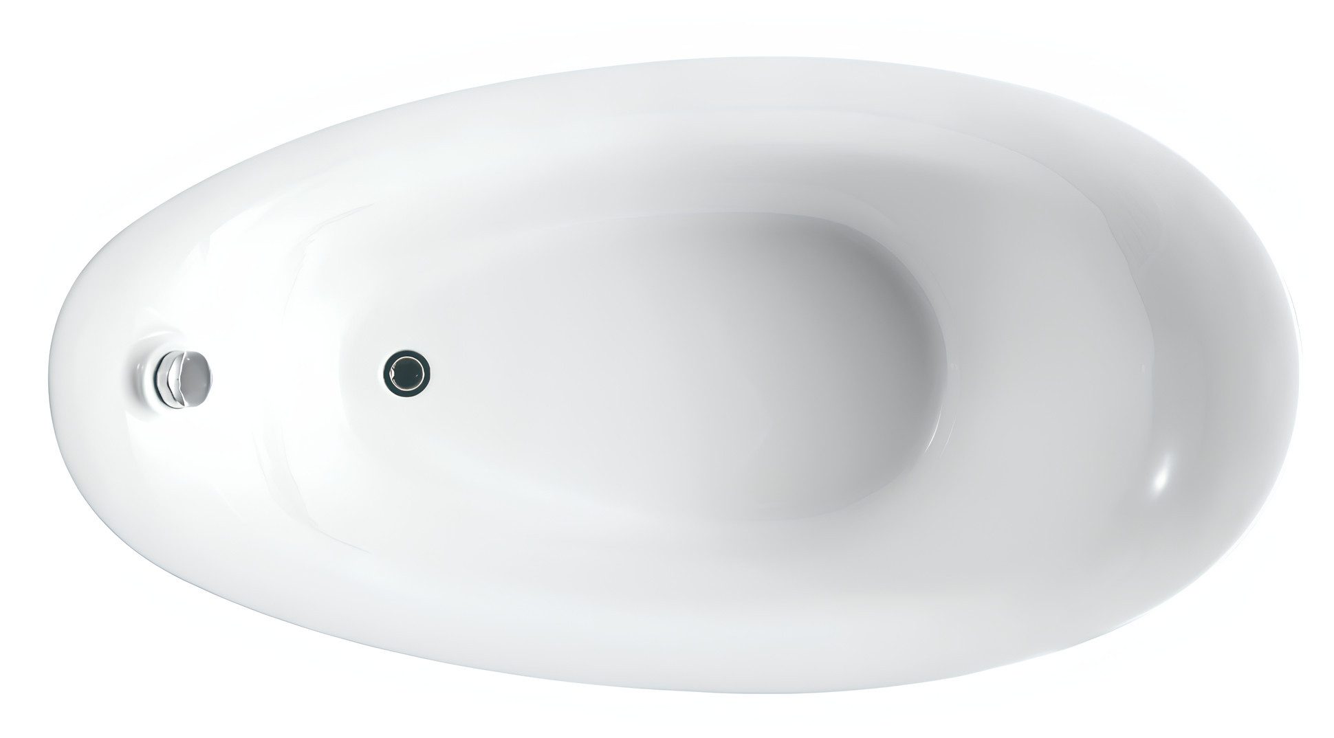 JVmoebel Badewanne Freistehende Acryl Badewanne in modernem Design, (1-tlg), Made in Europa