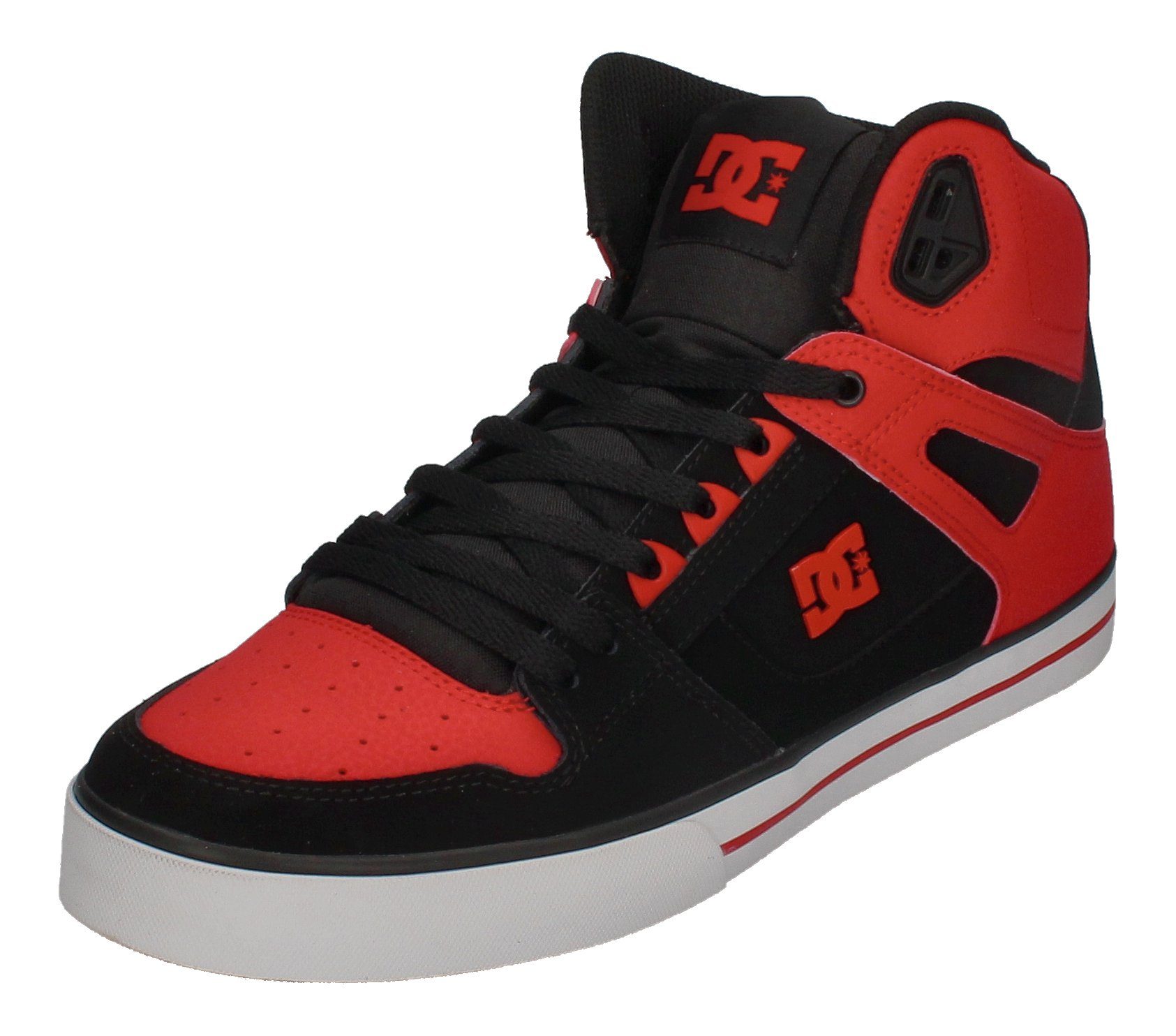 Schuhe Sneaker DC Shoes Pure HT WC ADYS400043 Skateschuh fiery red white black