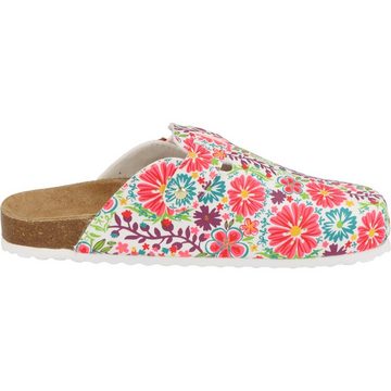 SUPERSOFT 276-163 Damen Komfort Pantoletten Hausschuhe Clog Gepolstert, verstellbar