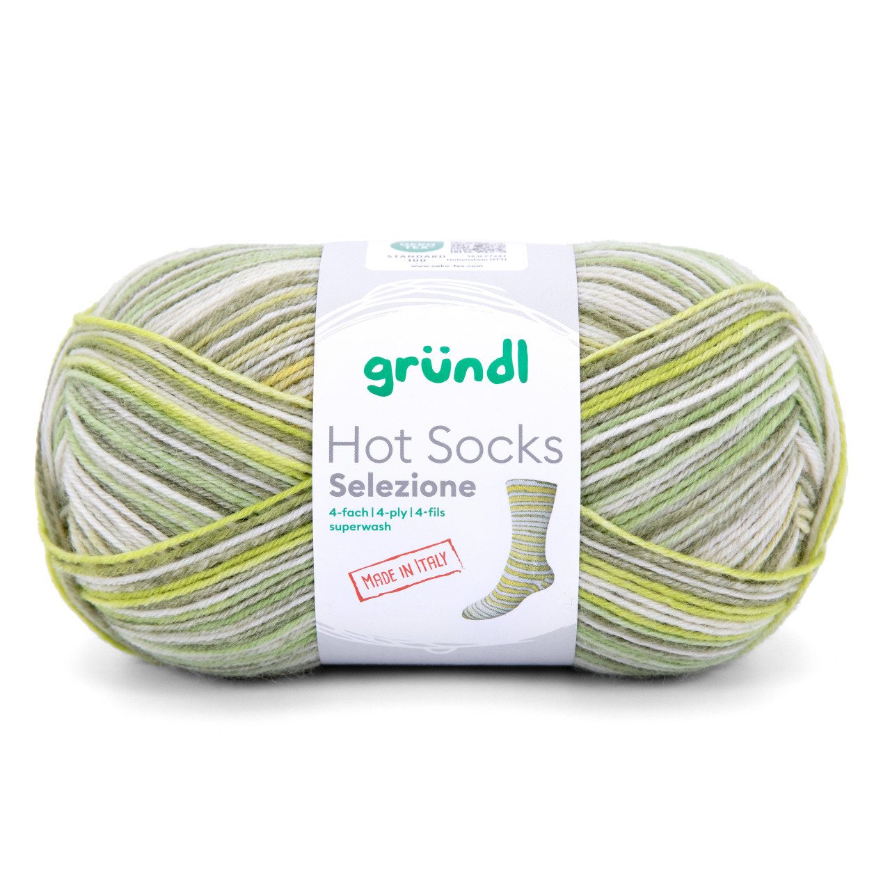 Gründl Gründl Sockenwolle Hot Socks 100 g 4-fach, Häkelwolle