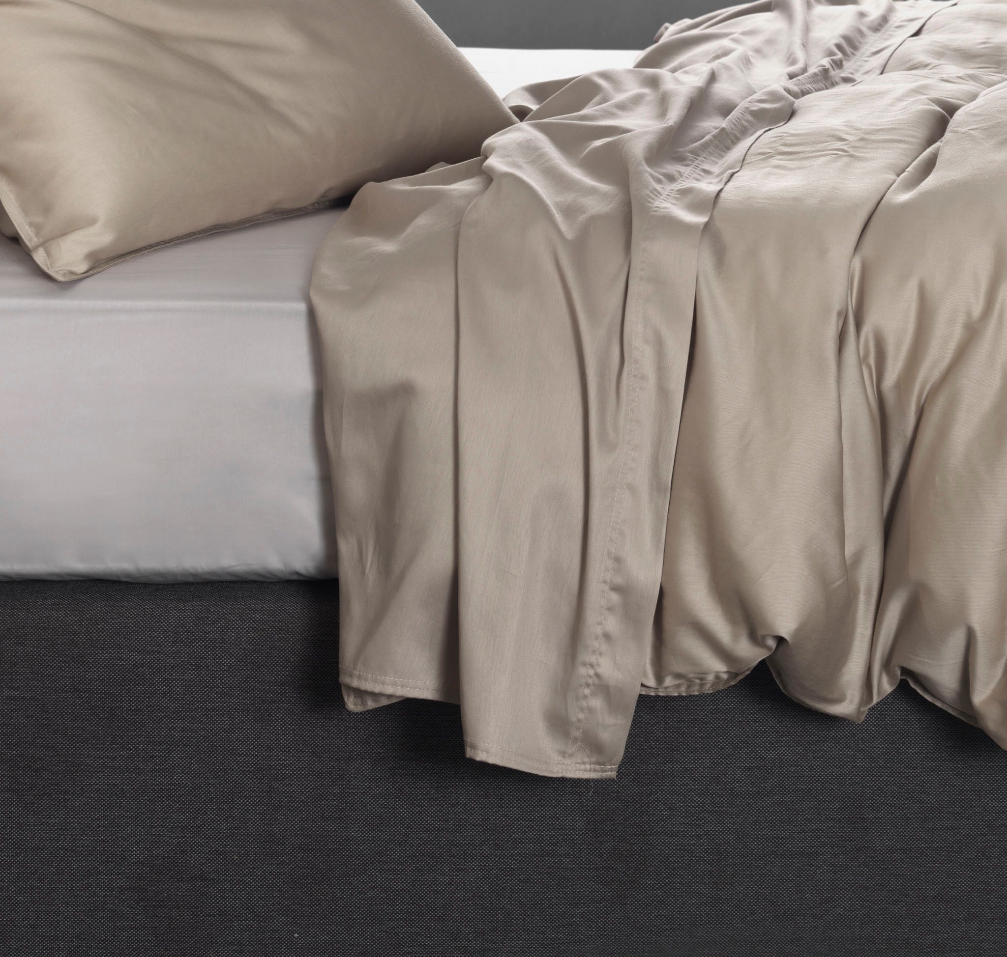 ZO HOME Bettlaken Satinado, Mako-Satin, Gummizug: günstig online kaufen