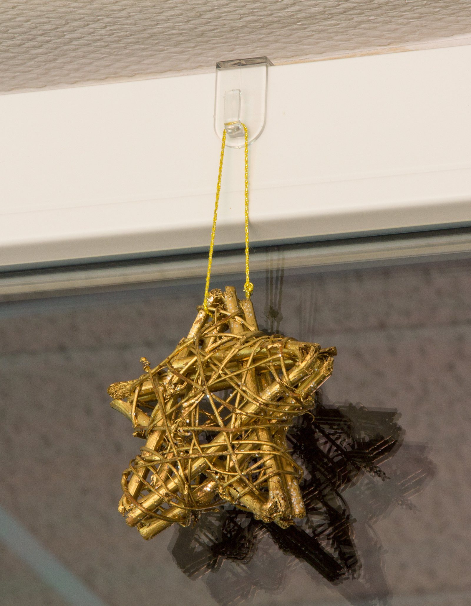 BigDean Fensterhaken 8x Fensterhaken Türhaken transparenter Kunststoff Deko günstig online kaufen