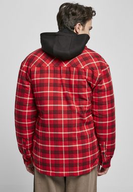 URBAN CLASSICS Anorak Urban Classics Herren Plaid Quilted Shirt Jacket (1-St)
