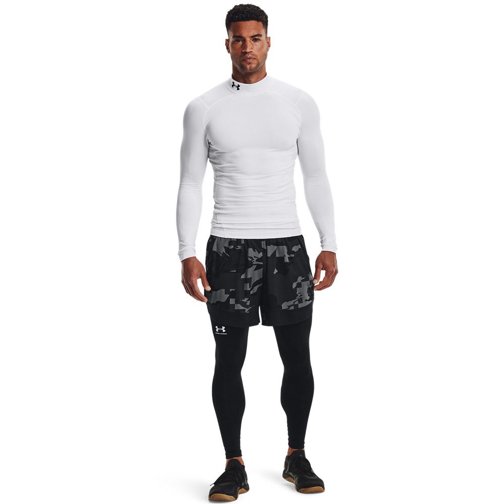 Under Armour® Trainingsshirt UA CG ARMOUR COMP MOCK Langarm-Ausführung, mit Stehkragen, schnell trocknend, atmungsaktiv – Bild 4 von 5